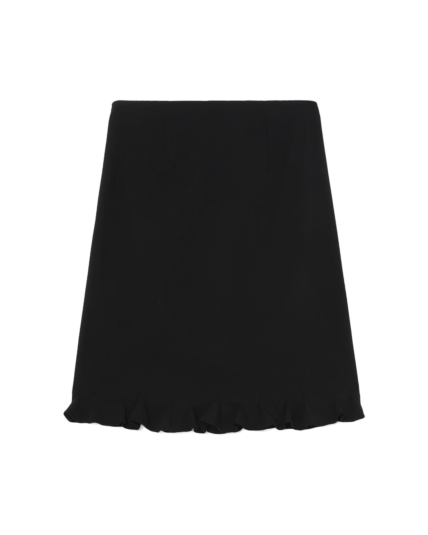 Ruffled mini skirt by WE11DONE