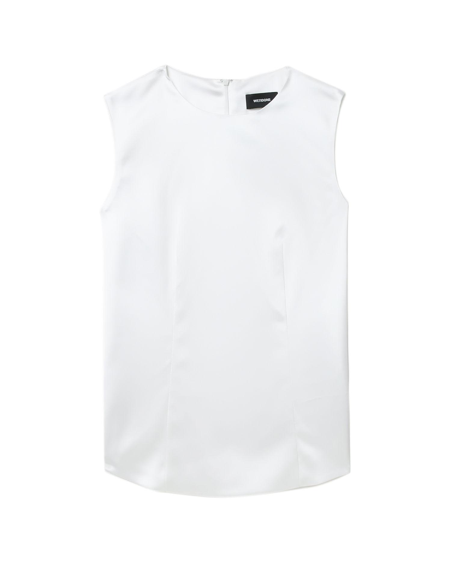 Satin tank top by WE11DONE