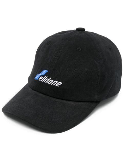 embroidered-logo baseball cap by WE11DONE