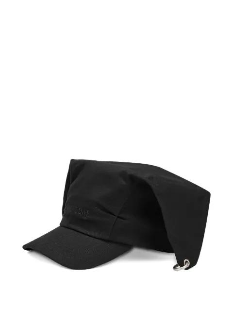 eyelet cotton baseball cap by WE11DONE