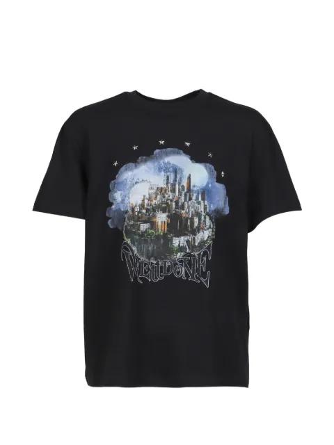 graphic-print T-shirt by WE11DONE