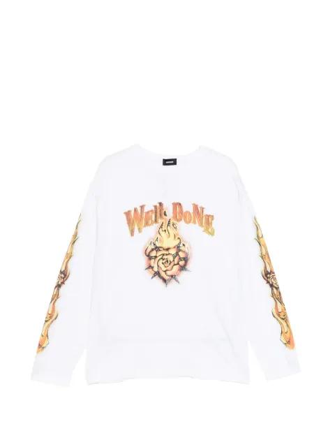 graphic-print T-shirt by WE11DONE