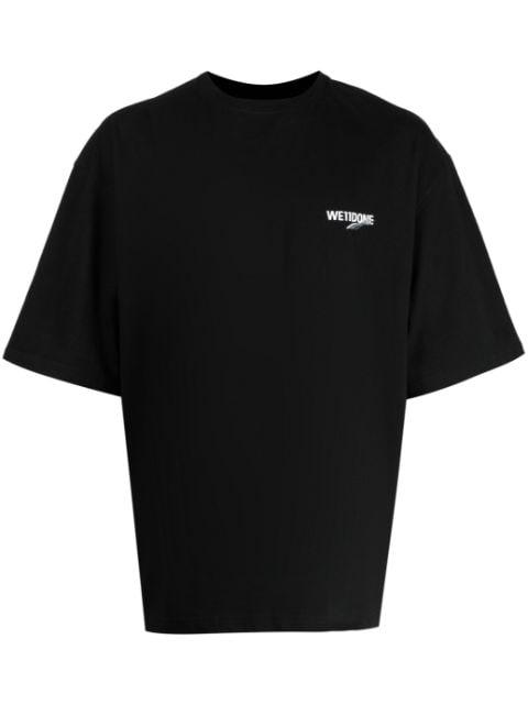 logo cotton T-shirt by WE11DONE