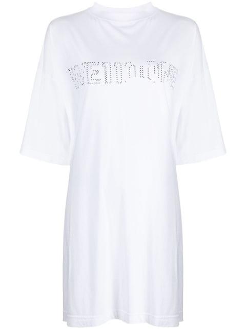 logo-embellished T-shirt by WE11DONE