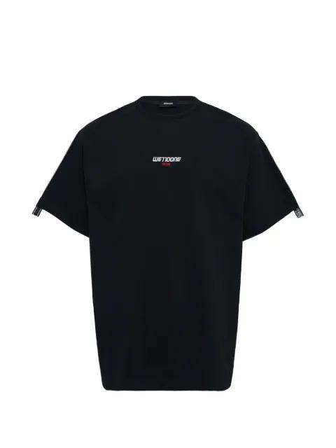 logo-tape T-shirt by WE11DONE