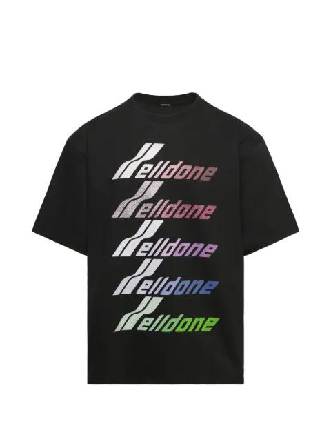 multi-logo T-shirt by WE11DONE