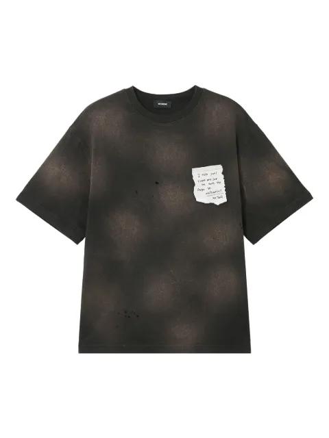 printed T-shirt by WE11DONE