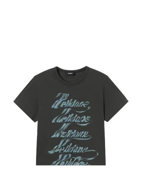 printed T-shirt by WE11DONE