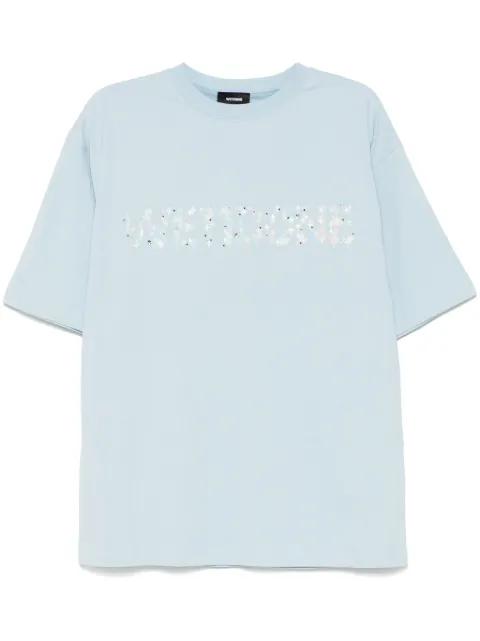 sparkle-logo T-shirt by WE11DONE