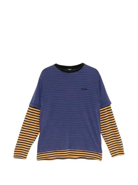 striped T-shirt by WE11DONE