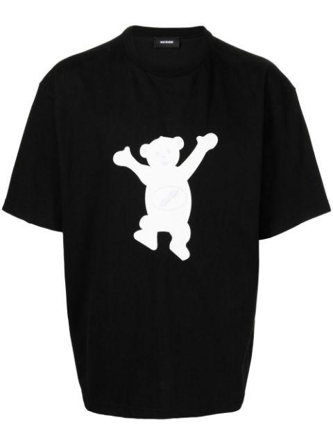 teddy bear print T-shirt by WE11DONE