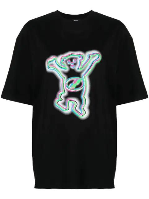 teddy print T-shirt by WE11DONE