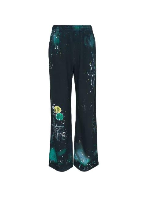 trompe-l'oeil printed track pants by WE11DONE