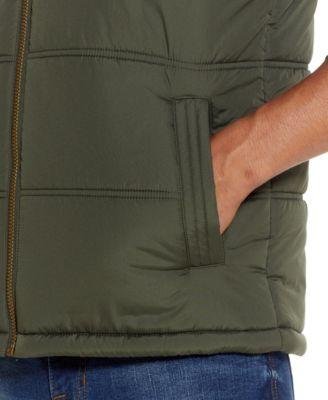 Men's Flannel Lined Puffer Vest by WEATHERPROOF VINTAGE