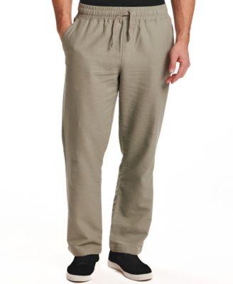 Men's Linen Drawstring Pants by WEATHERPROOF VINTAGE