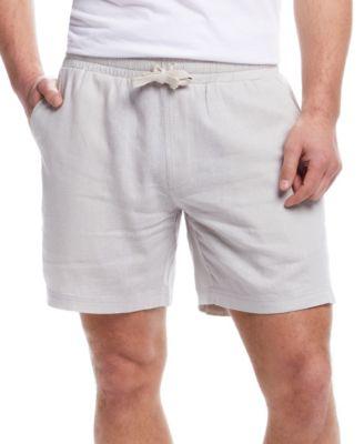 Men's Regular-Fit 7" Linen Shorts by WEATHERPROOF VINTAGE