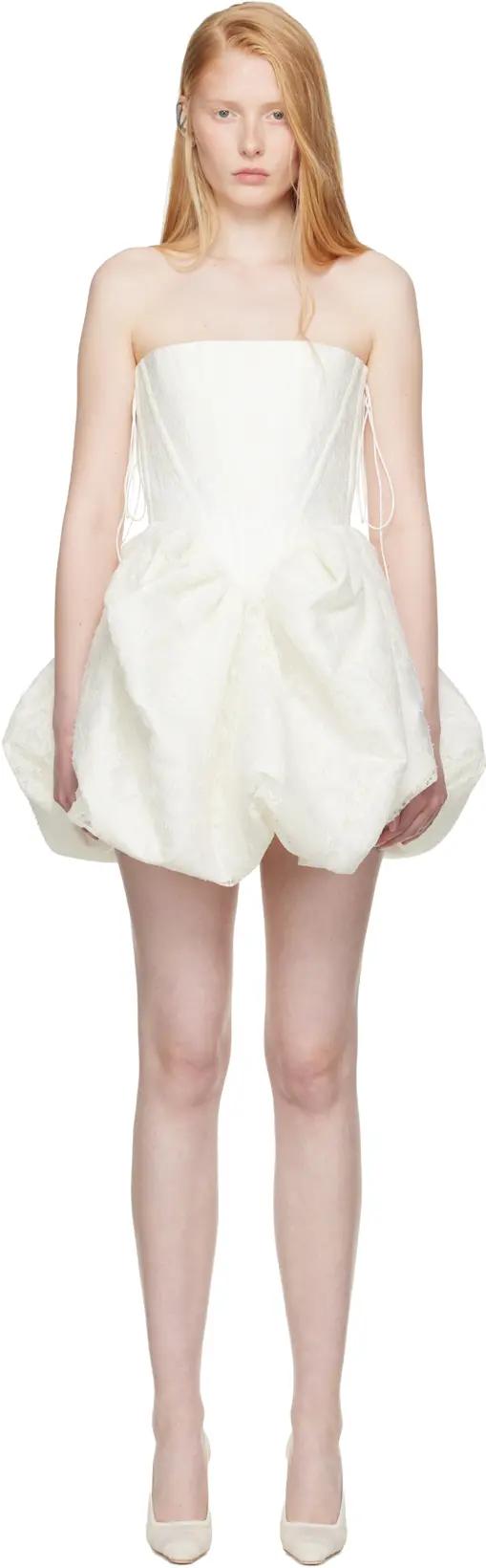 SSENSE Bridal Capsule Guen Minidress by WED