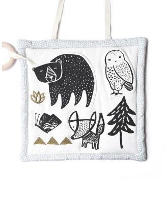 Activity Pad - Woodland Animals - Ages 3 Months+ by WEE GALLERY