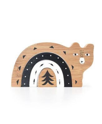 Bamboo Nesting Bear - Ages 18 Months + by WEE GALLERY