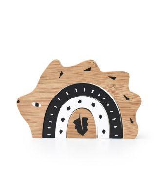 Bamboo Nesting Hedgehog - Ages 18 Months + by WEE GALLERY