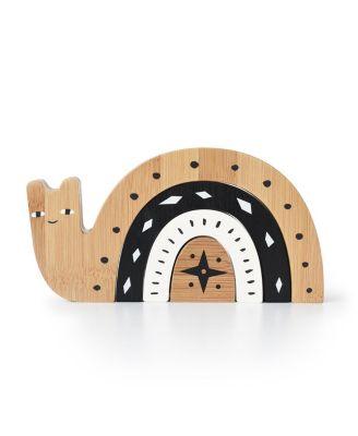 Bamboo Nesting Snail - Ages 18 months+ by WEE GALLERY
