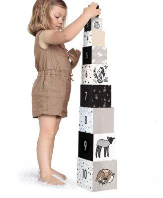 Nesting Blocks - Baby Animals - Ages 2+ by WEE GALLERY