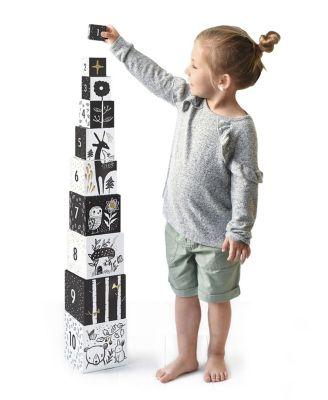 Nesting Blocks - Woodland Numbers - Ages 2+ by WEE GALLERY