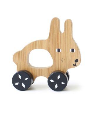 Push Toy - Bunny - Ages 1-5 Years by WEE GALLERY