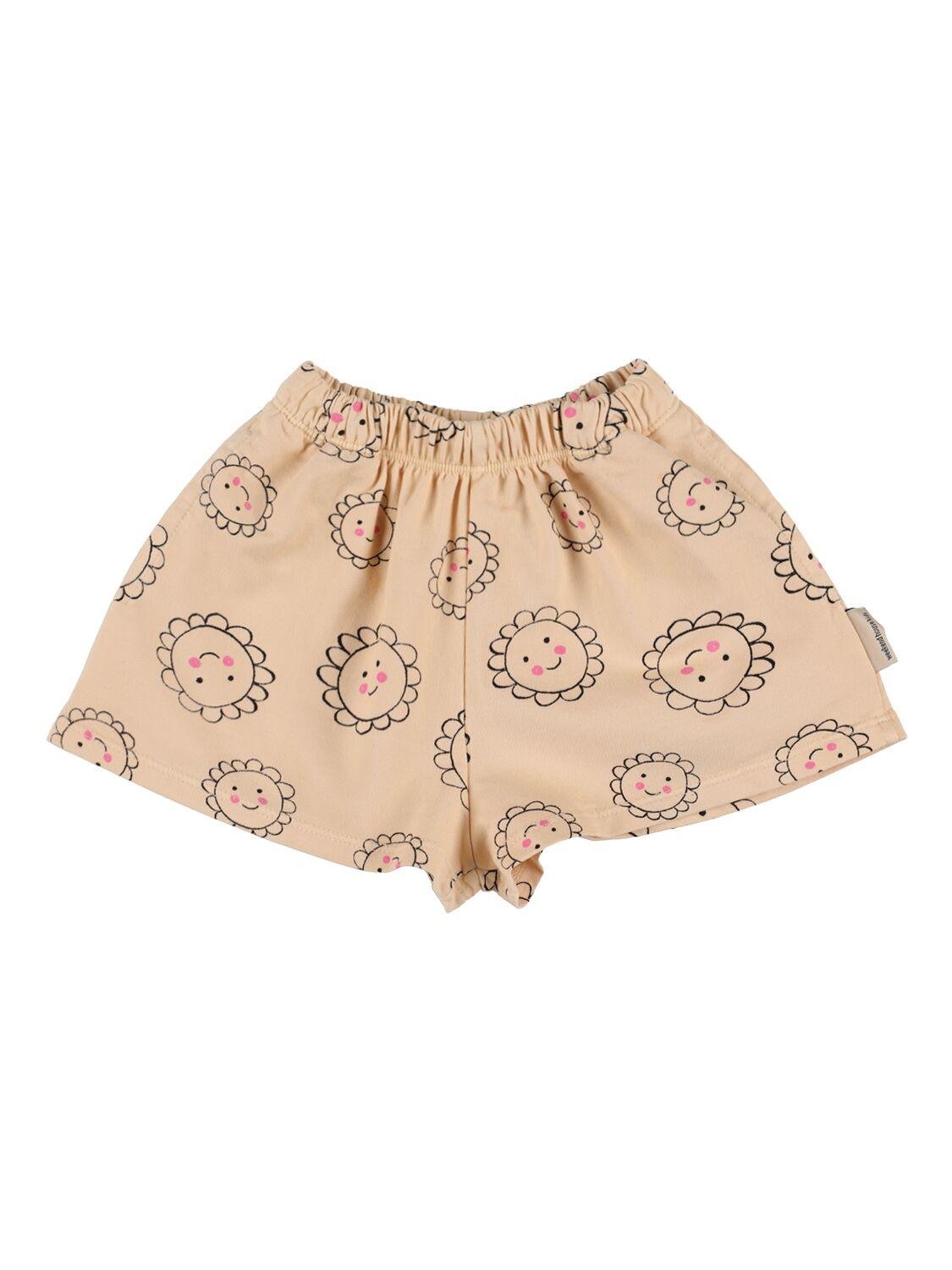 Printed Cotton Blend Shorts by WEEKEND HOUSE KIDS