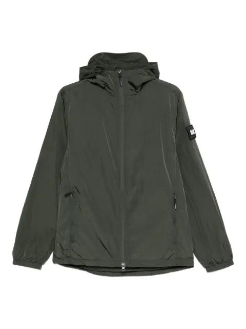zip-fastening hoodied  jacket by WEEKEND OFFENDER