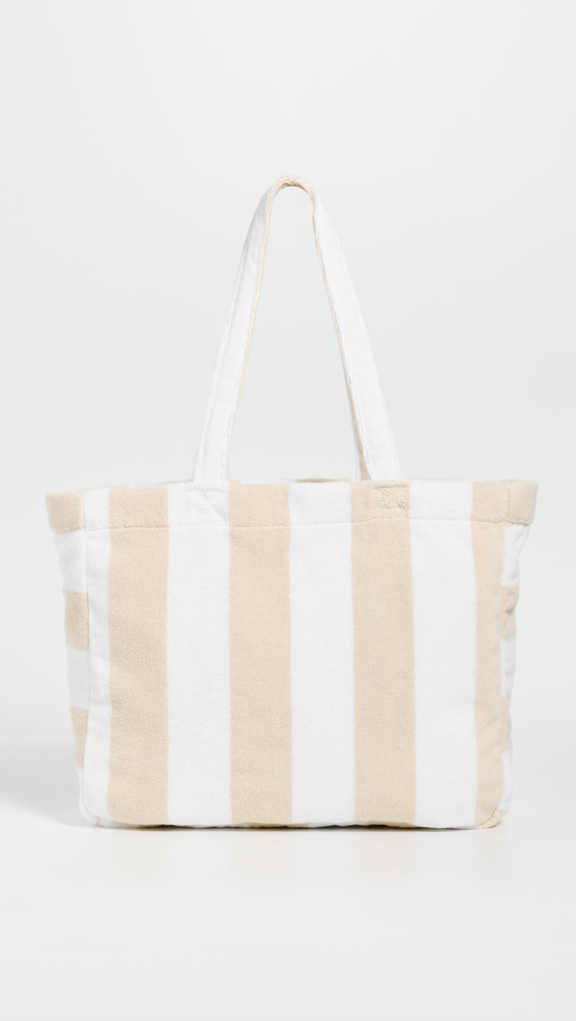 Looped Terry Beach Tote by WEEZIE