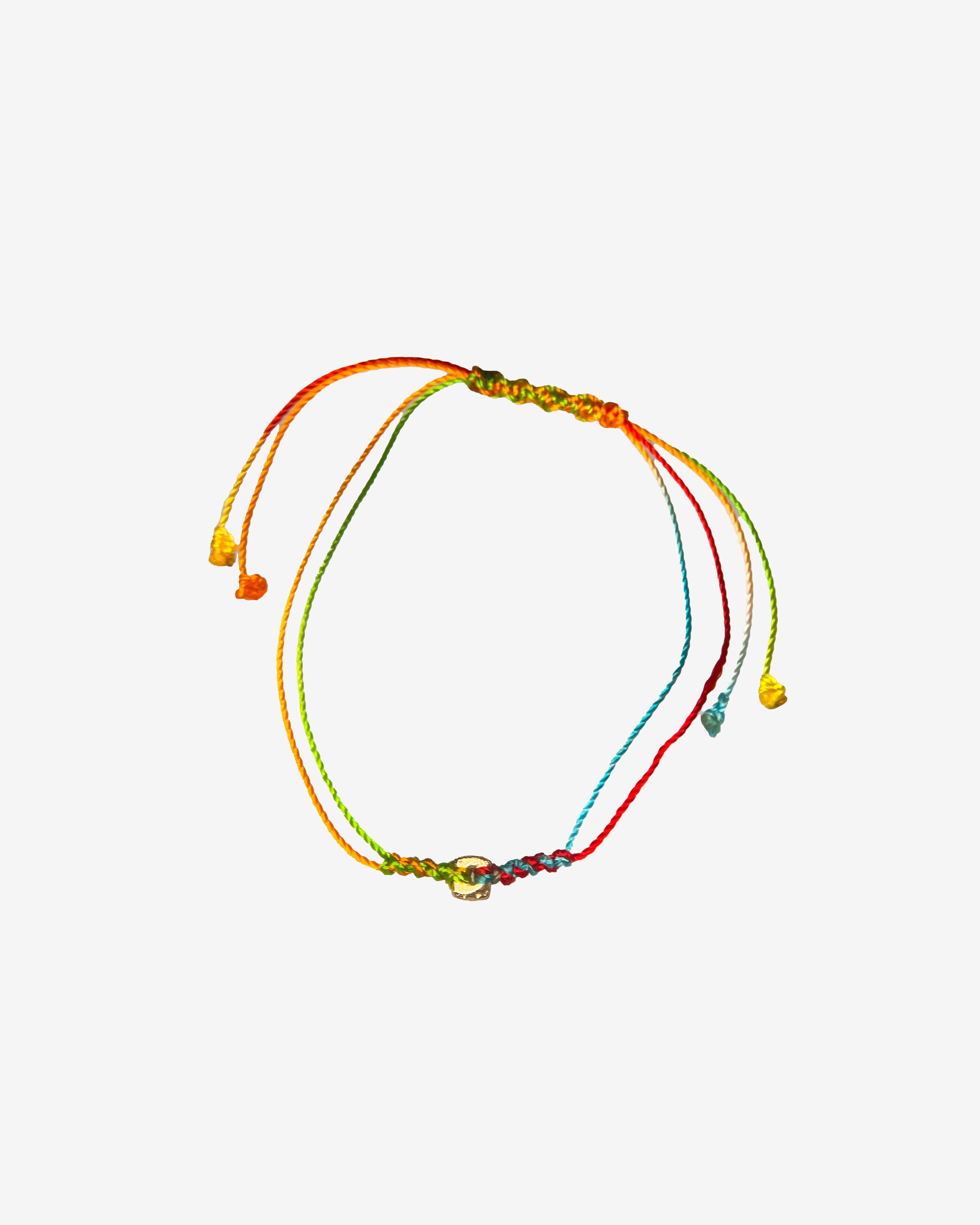 Weinan Pan - Fortune Square Bracelet - (Multi) by WEINAN PAN