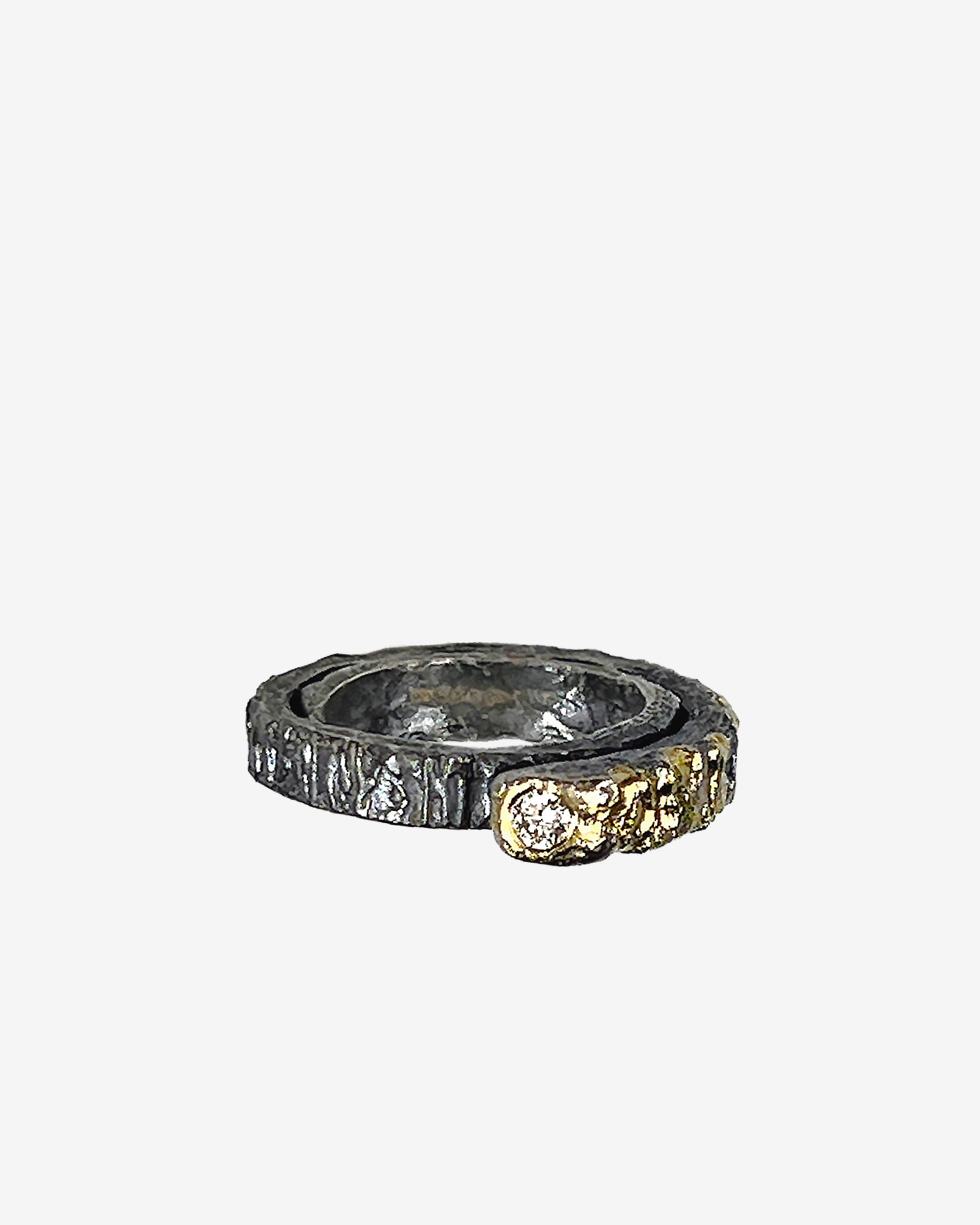Weinan Pan - Small Nomad Treasure Ring - (Silver) by WEINAN PAN