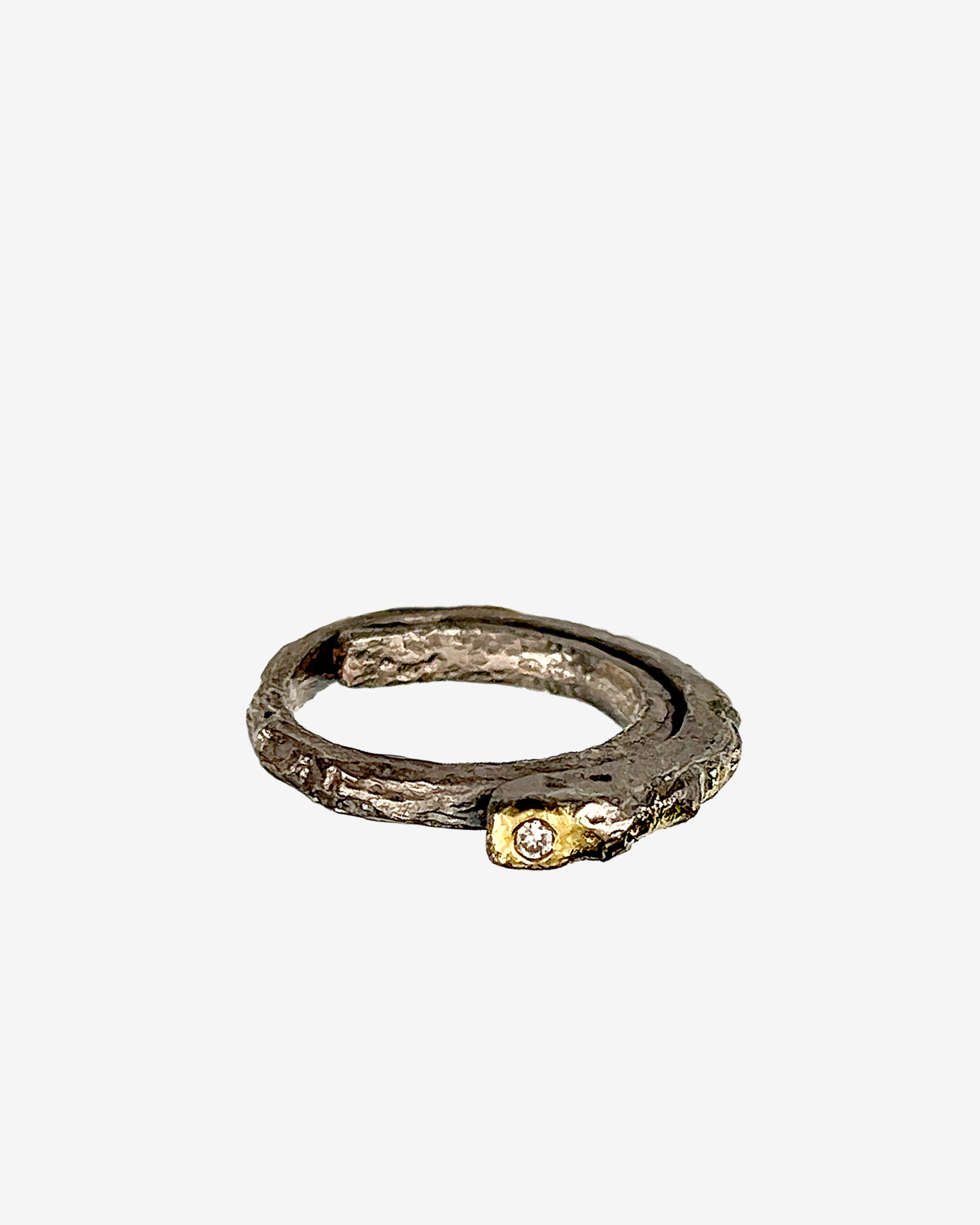 Weinan Pan - X-Small Nomad Treasure Ring - (Silver) by WEINAN PAN
