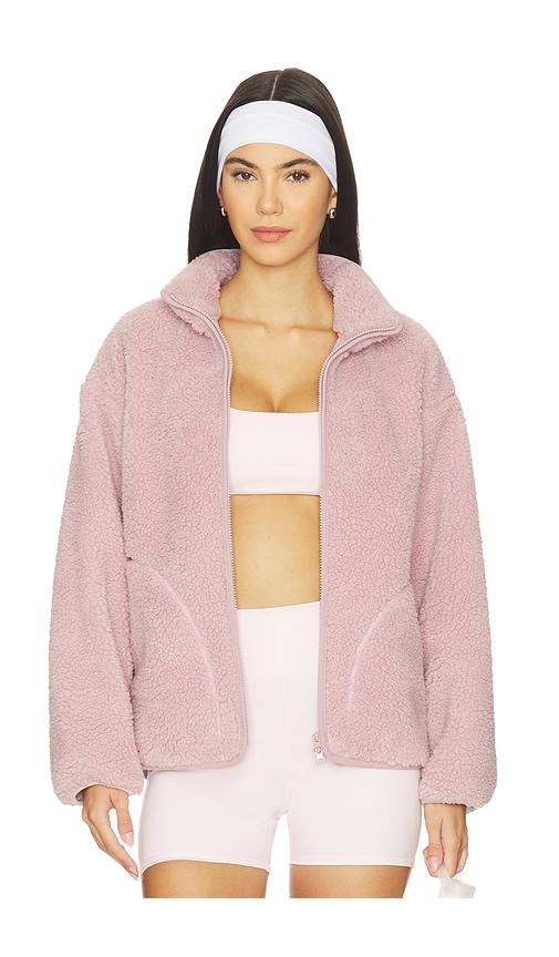 WellBeing + BeingWell Benson Jacket in Rose by WELLBEING + BEINGWELL