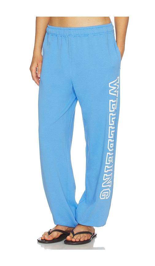 WellBeing + BeingWell Cooper Jogger in Blue by WELLBEING + BEINGWELL