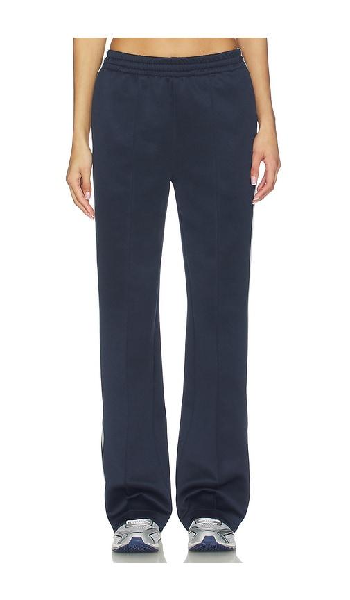 WellBeing + BeingWell The Track Pant in Navy by WELLBEING + BEINGWELL