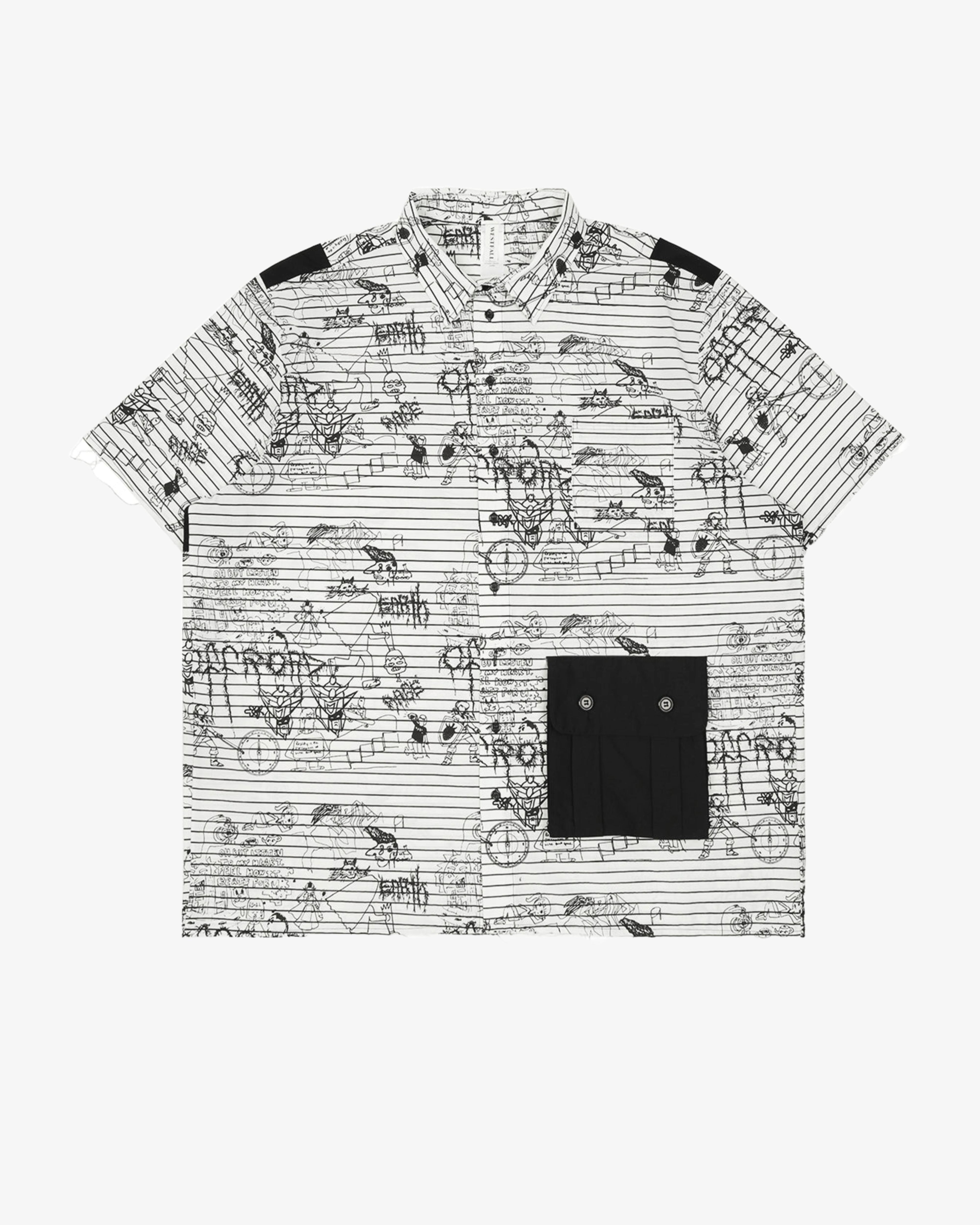 WESTFALL - Men's Air Cargo Shirt - (Stripes) by WESTFALL
