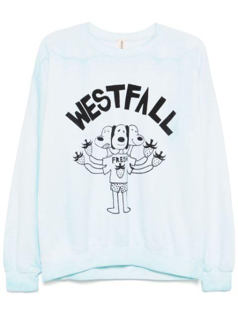 graphic-print sweatshirt by WESTFALL