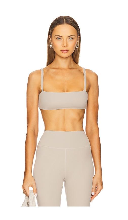 WeWoreWhat Cami Bandeau Bra Top in Taupe by WEWOREWHAT WeWoreWhat Cami Bandeau Bra Top in Taupe by WEWOREWHAT