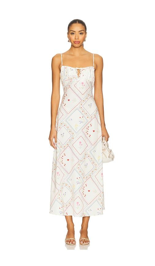WeWoreWhat x REVOLVE Cami Midi Dress in White by WEWOREWHAT