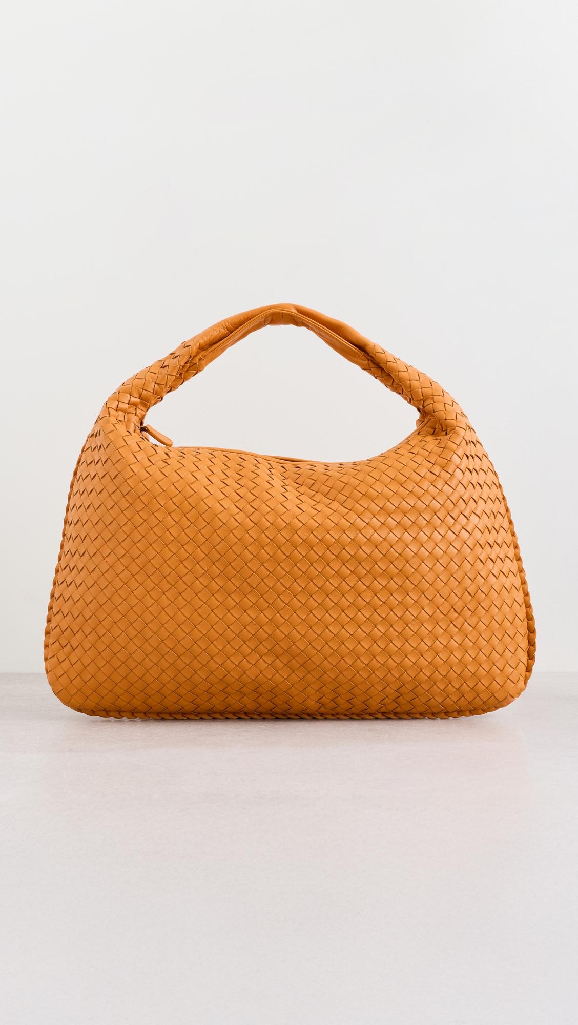 Bottega Yellow Intrecciato Veneta Hobo Bag by WHAT GOES AROUND COMES AROUND