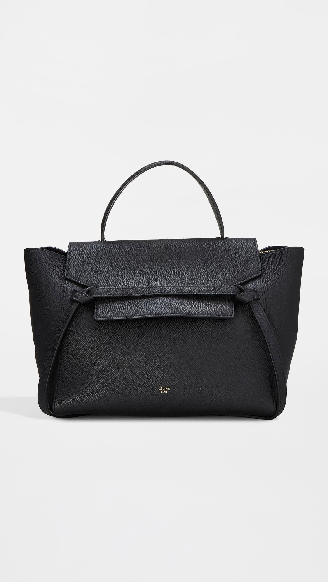 Celine Grained Calfskin Micro Belt Bag by WHAT GOES AROUND COMES AROUND