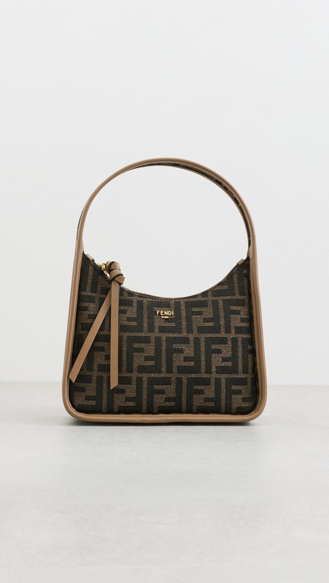 Fendi Zucca Fendessence Shoulder Mini Bag by WHAT GOES AROUND COMES AROUND