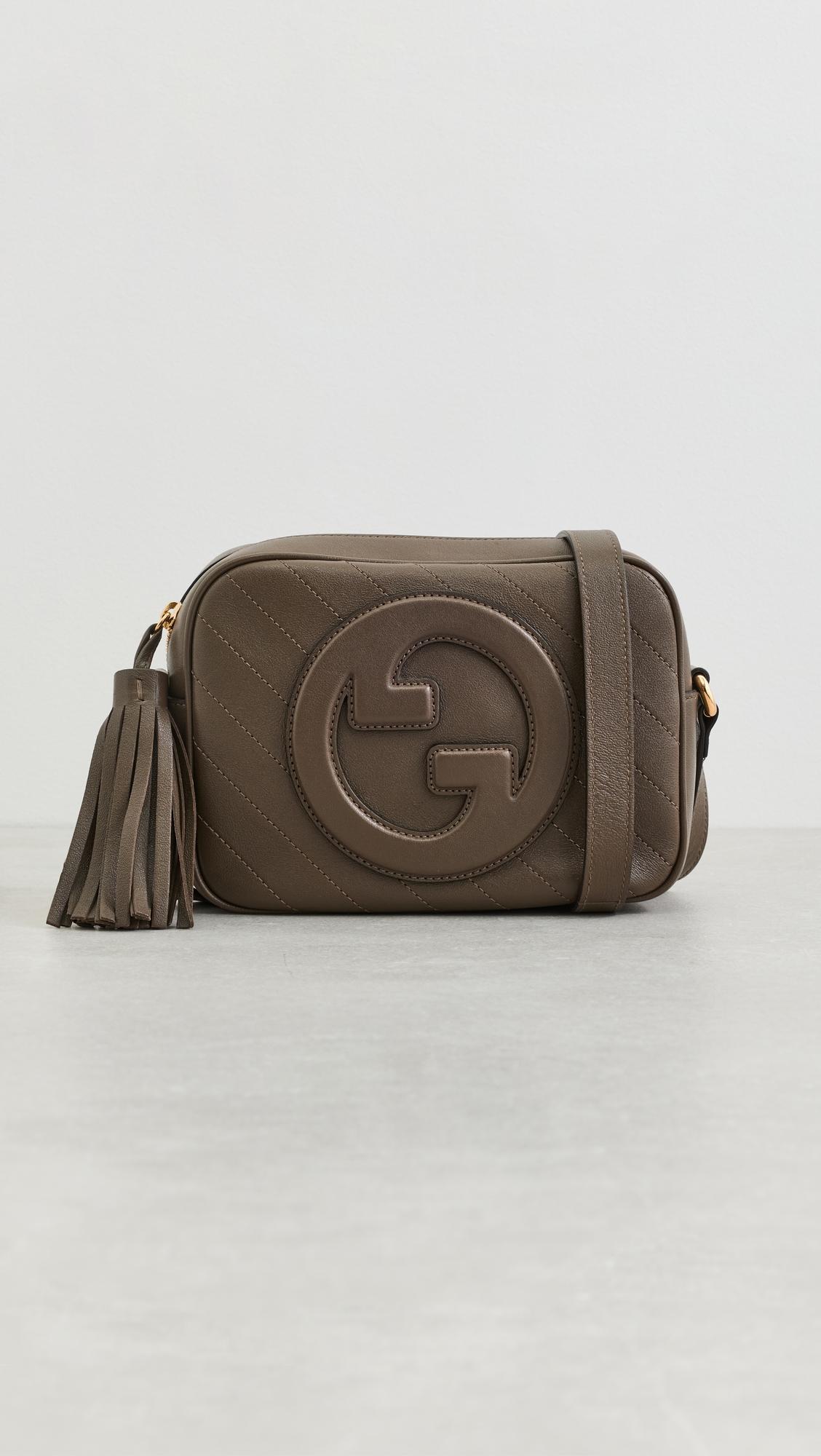 Gucci Brown Leather Blondie Small Shoulder Bag by WHAT GOES AROUND COMES AROUND