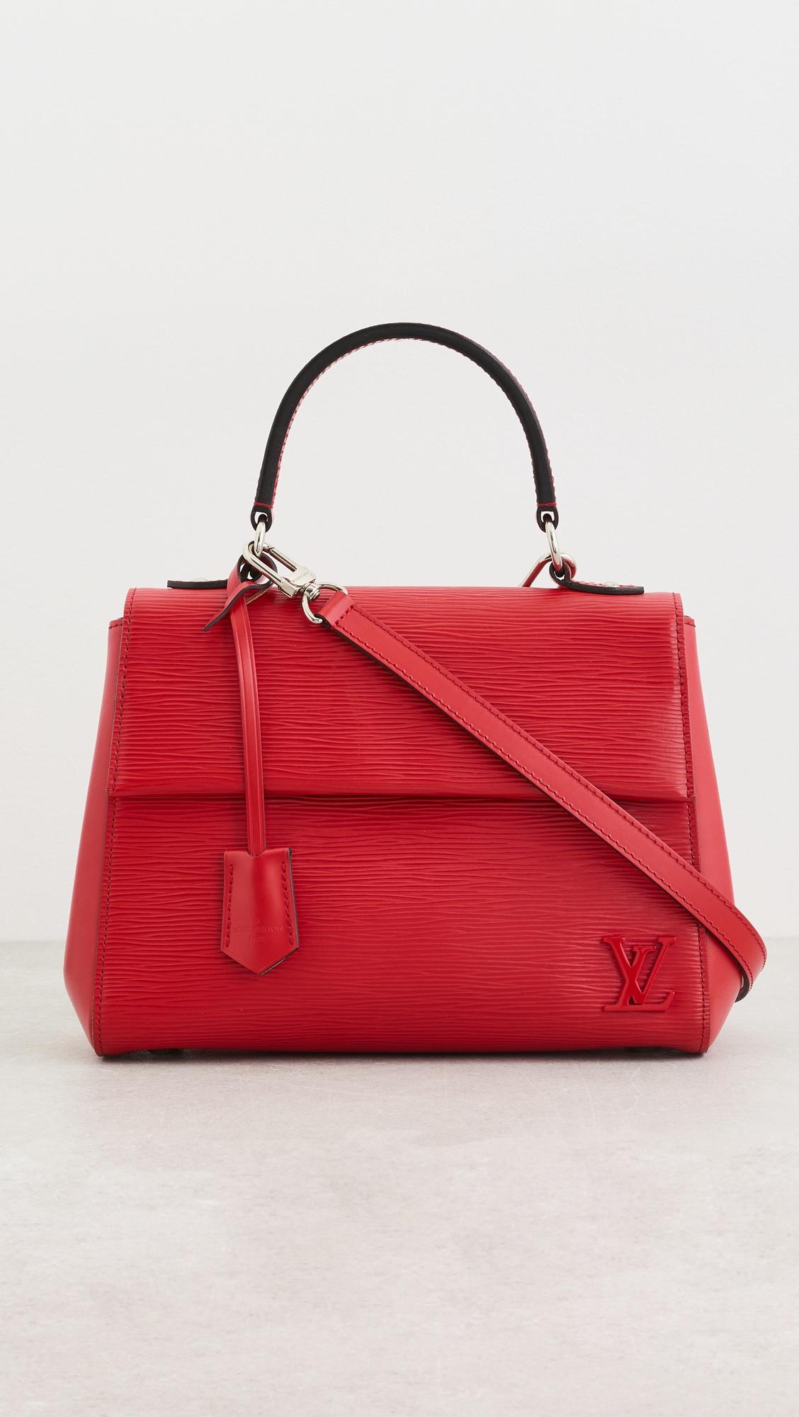 Louis Vuitton Cluny Top Handle Satchel by WHAT GOES AROUND COMES AROUND