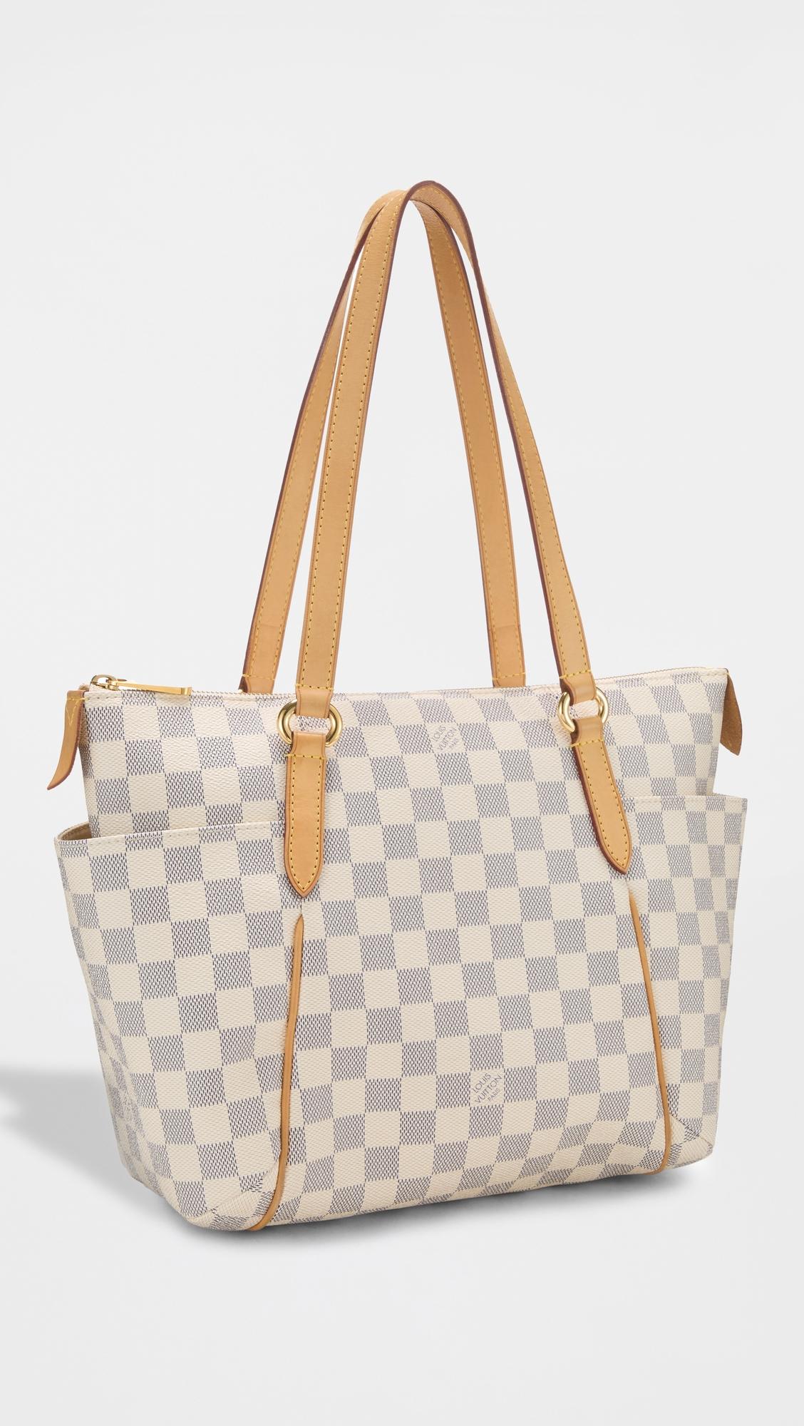 Louis Vuitton Damier Azur Totally Tote by WHAT GOES AROUND COMES AROUND Louis Vuitton Damier Azur Totally Tote by WHAT GOES AROUND COMES AROUND