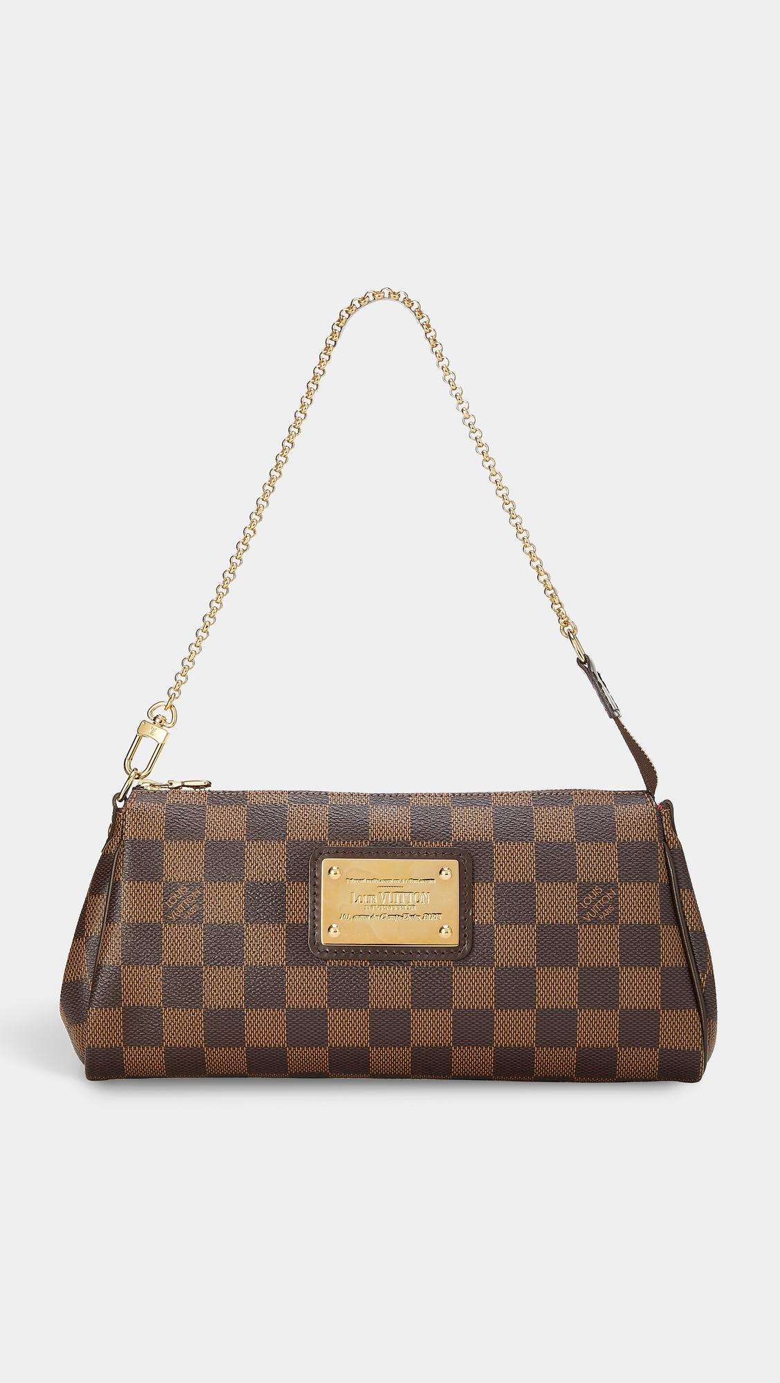 Louis Vuitton Damier Ebene Eva Crossbody Bag by WHAT GOES AROUND COMES AROUND Louis Vuitton Damier Ebene Eva Crossbody Bag by WHAT GOES AROUND COMES AROUND
