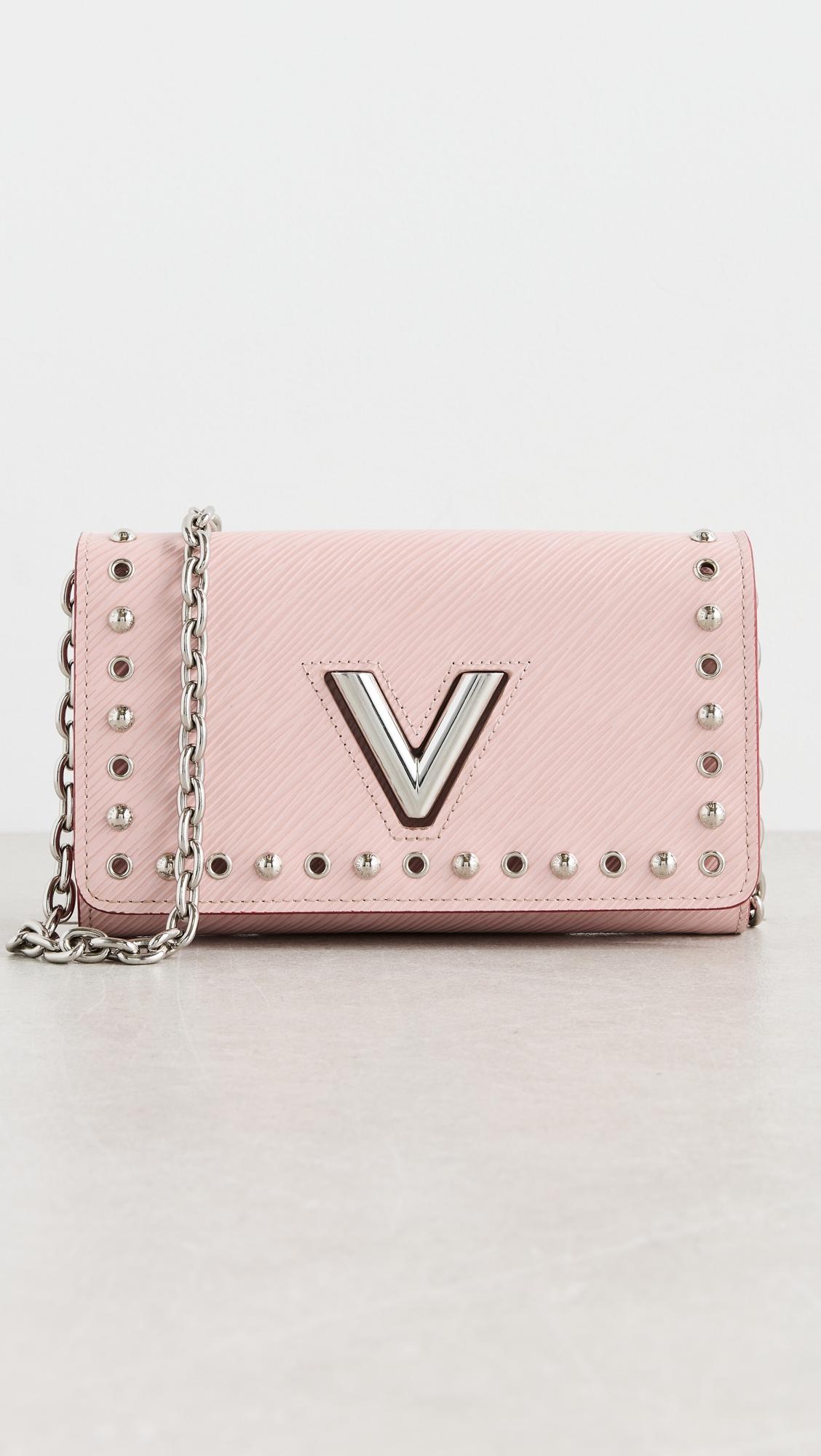 Louis Vuitton Epi Studded Twist Chain Wallet by WHAT GOES AROUND COMES AROUND