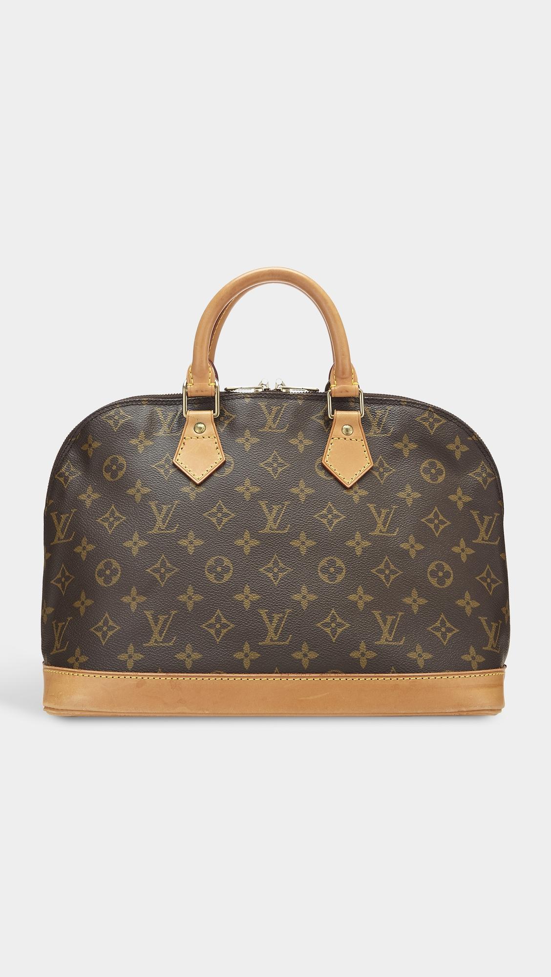 Louis Vuitton Monogram Alma Tote by WHAT GOES AROUND COMES AROUND